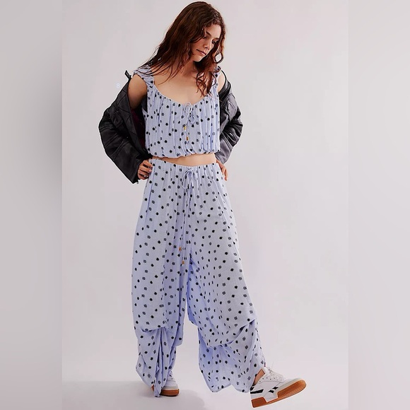 NEW Free People This Love Set In Ice Blue Combo - Picture 1 of 11